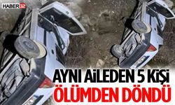 Aynı Aileden 5 Kişi Ölümden Döndü