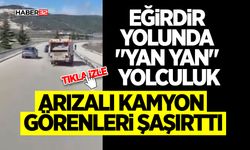 Eğirdir Yolunda "Yan Yan" Yolculuk
