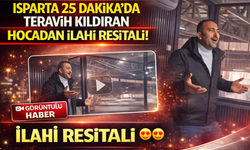 25 Dakikalık Teravih ile Tanınan Hocadan İlahi Yorumu