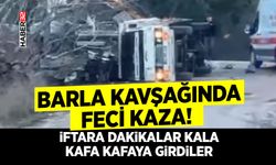 İftara Dakikalar Kala Kafa Kafaya Girdiler