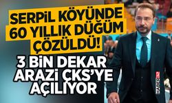 60 Yıllık Düğüm Çözüldü! - 3 Bin Dekar Arazi ÇKS’ye Açılıyor