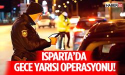 Isparta’da Kritik Noktalarda Şok Yol Uygulaması