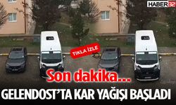 Gelendost’ta Kar Yağışı Başladı!