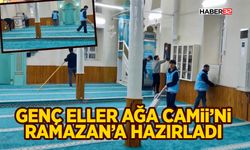 Genç Eller Ağa Camii’ni Ramazan’a Hazırladı