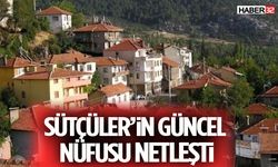 Sütçüler’in 2025 Nüfusu Belli Oldu