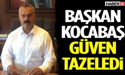 Başkan Kocabaş Tekrar Göreve Seçildi !