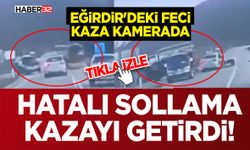 Feci Kaza Kamerada - Hatalı Sollama Kazayı Getirdi!