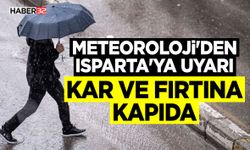 Meteoroloji’den Isparta’ya uyarı - Kar ve Fırtına Kapıda