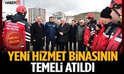 Yeni Hizmet Binasının Temeli Atıldı!