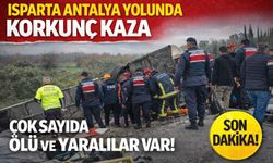 Antalya'da trafik kazası: Ölü ve yaralılar var