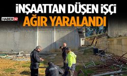 Komşuda İnşaatın 5'nci katından düşen işçi yaralandı