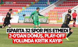 Isparta 32 Spor Pes Etmedi: 2-0’dan Dönüş, Play-Off Yolunda Kritik Kayıp