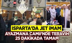 Ayazmana Camii’nde Teravih 25 Dakikada Tamam!
