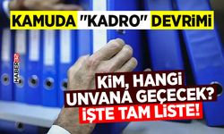 Kamuda "Kadro" Devrimi