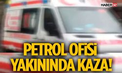 Petrol Ofisi Yakınında Kaza! Senirkent’te Otomobil Kontrolden Çıktı