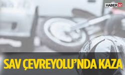 Sav Çevreyolu’nda Kaza: 2 Yaralı