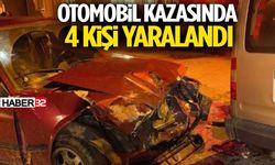 Şarkikaraağaç’ta Otomobil Kazası: 4 Kişi Yaralandı
