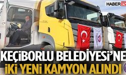 Keçiborlu Belediyesi’ne İki Yeni Kamyon Alındı