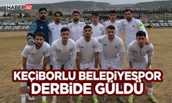 Keçiborlu  Belediyespor derbide güldü