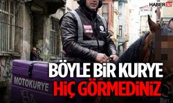 Böyle Bir Kurye Hiç Görmediniz