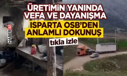 Üretimin yanında vefa ve dayanışma