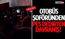 Otobüs Şoföründen Pes Dedirten Davranış!