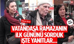 Vatandaşa Ramazanın İlk Gününü Sorduk İşte Yanıtlar...