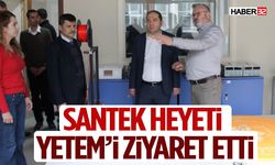 SANTEK Heyeti YETEM’i Ziyaret Etti