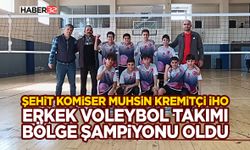Şehit Komiser Muhsin Kiremitçi İHO Erkek Voleybol Takımı Bölge Şampiyonu Oldu