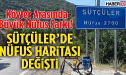Sütçüler’de Nüfus Haritası Değişti