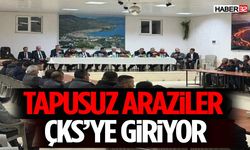 Tapusuz Araziler ÇKS’ye Giriyor