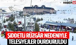 Şiddetli Rüzgâr Nedeniyle Mekanik Tesisler Kapatıldı
