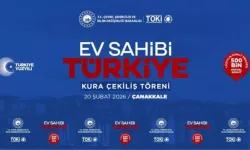Çanakkale TOKİ kura sonuçları açıklandı mı? TOKİ Çanakkale kura çekimi saat kaçta, nereden izlenir? TOKİ ÇANAKKALE KURA