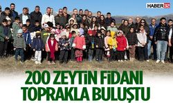 Gelendost’ta 200 Zeytin Fidanı Toprakla Buluştu