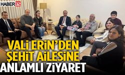Vali Abdullah Erin’den Şehit Ailesine Anlamlı Ziyaret