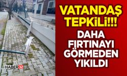 Daha Fırtınayı Görmeden Yıkıldı