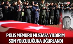 Polis Memuru Mustafa Yıldırım’a Veda