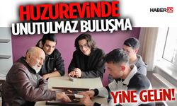 Gençlerden Büyük Vefa! Huzurevinde Unutulmaz Buluşma