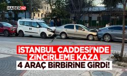 İstanbul Caddesi’nde Zincirleme Kaza