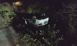 Antalya'da otomobil sulama kanalına uçtu, sürücüsü kayıplara karıştı