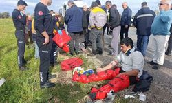 Gelen telefonla şantiyeye geri dönmek için ani manevra yaptı, muhtemel faciadan dönüldü