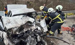 Isparta'da feci kaza nişanlı çifti hayattan kopardı