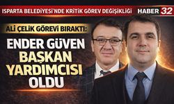 Isparta Belediyesi’nde Başkan Yardımcısı Değişti!