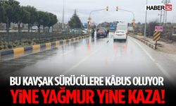 Isparta Aliköy TOKİ Kavşağında Yağış Kazaları Arttırıyor