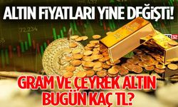 Altın Fiyatları Yine Değişti! Gram, Çeyrek ve Cumhuriyet Altını Ne Kadar?