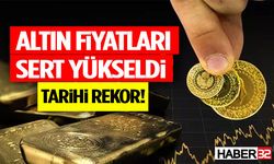 Altın Fiyatları Sert Yükseldi Tarihi Rekor!