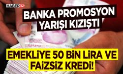 Emekliye 50 bin lira ve faizsiz kredi!