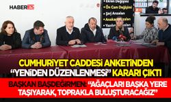 Başkan Başdeğirmen: “Ağaçları başka yere taşıyarak, toprakla buluşturacağız”