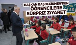 Başkan Başdeğirmen’den öğrencilere sürpriz ziyaret