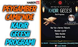 Isparta İl Müftülüğü’nden Kadir Gecesi Özel Programı